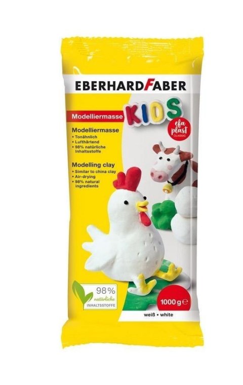 Glina samoutwardzalna Kids biała 1kg