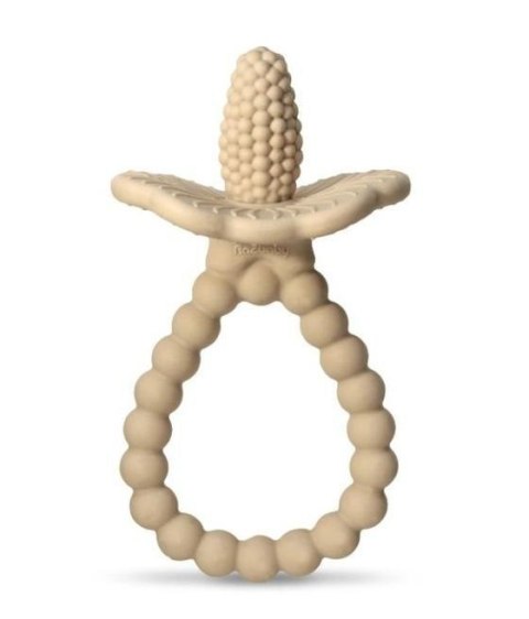 Gryzak silikonowy Malina Plus karmelowy