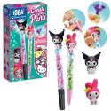 Idea Art Zestaw Mini Fabryka Długopisów Hello Kitty i Przyjaciele My Melody i Kuromi Clementoni 18431