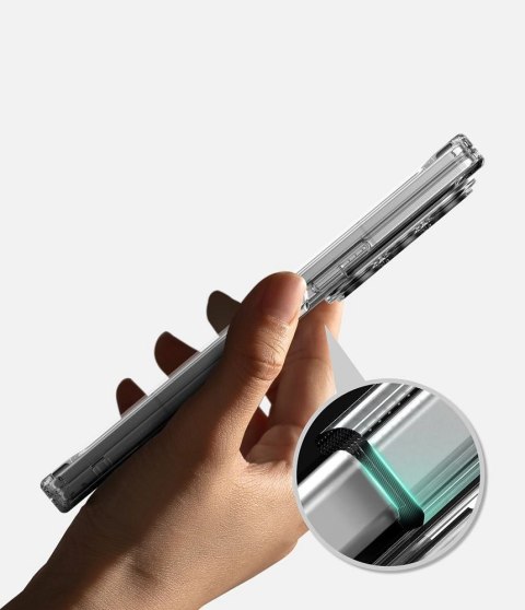 Futerał RINGKE FUSION MAGNETIC kompatybilny z MagSafe do SAMSUNG GALAXY Z FOLD 8 ULTRA transparentny