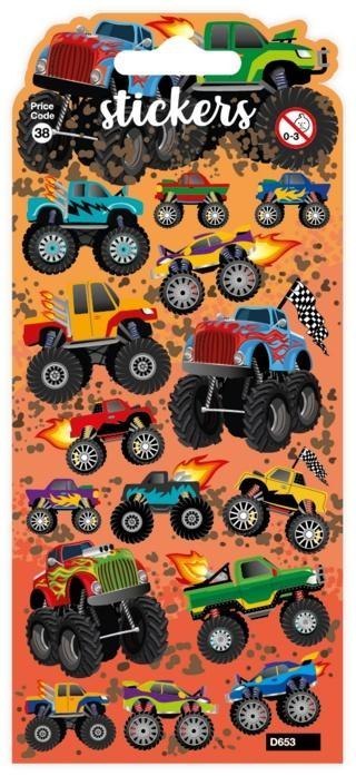 Naklejki - Monster Trucks