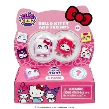 Hello Kitty & Friends ClickKeez 3szt