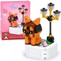 Klocki techniczne Seria: pieski na podstawce Bullmastiff 199ele ZA6620 G
