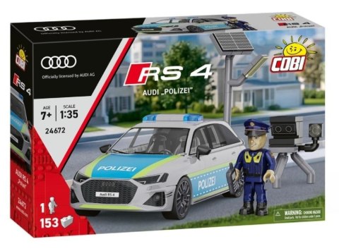 Audi RS4 Polizei