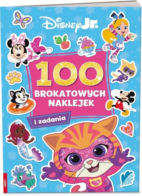 Disney 100 brokatowych naklejek