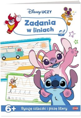 Disney uczy. Stitch. Zadania w liniach