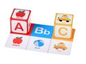 Klocki magnetyczne EDUKACYJNE - nauka liczenia, liter, zegara 35ele ZA6603