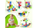 Klocki magnetyczne EDUKACYJNE - nauka liczenia, liter, zegara 35ele ZA6603