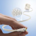 Adapter podróżny Baseus EnerCore CG11 70W 6w1 ze zwijanym kablem USB-C - biały