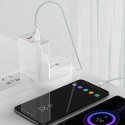 Baseus 2x kabel USB-A - USB Typ C szybkie ładowanie Quick Charge 40 W 5 A 1,5 m - biały (TZCATZJ-02)