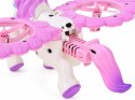 Dron zdalnie sterowany Latający JEDNOROŻEC PEGAZ - świeci na różowo RC0777