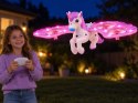 Dron zdalnie sterowany Latający JEDNOROŻEC PEGAZ - świeci na różowo RC0777
