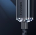 Baseus Crystal Shine Series kabel przewód USB do szybkiego ładowania i transferu danych USB Typ A - Lightning 2,4A 2m czarny (CA