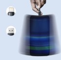 Baseus Crystal Shine Series kabel przewód USB do szybkiego ładowania i transferu danych USB Typ A - Lightning 2,4A 2m fioletowy