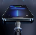 Baseus Crystal Shine Series kabel przewód USB do szybkiego ładowania i transferu danych USB Typ A - Lightning 2,4A 2m niebieski