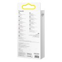 Baseus Flash Series II kabel USB Typ C / USB Typ A - USB Typ C / Lightning / micro USB 100 W 1,2 m niebieski (CASS030103)
