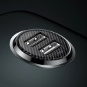 Baseus Grain Pro ładowarka samochodowa 2x USB 4,8 A czarny (CCALLP-01)