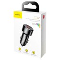 Baseus Magic Series Dual QC - ładowarka samochodowa Quick Charge 3.0 2x USB 45W 6A czarny (CCMLC20A-01)