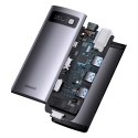Baseus Metal Gleam Series stacja dokująca HUB 7 w 1 USB Typ C - 1 x HDMI / 1 x VGA / 3 x USB 3.2 Gen. 1 / 1 x Power Delivery / 1