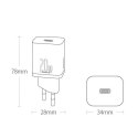 Baseus Super Si 1C szybka ładowarka USB Typ C 20 W Power Delivery czarny (CCSUP-B01)