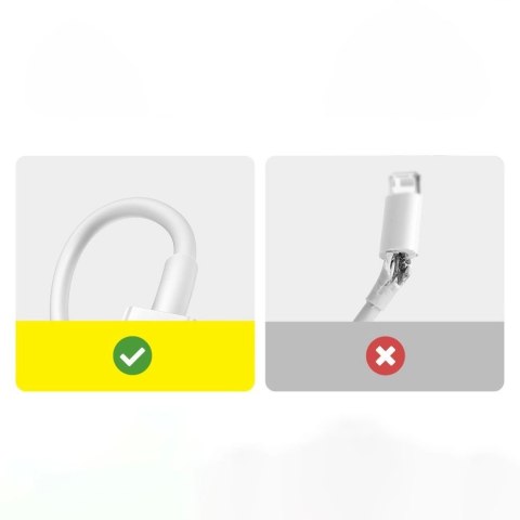 Baseus Superior kabel USB - Lightning 2,4 A 1 m czerwony (CALYS-A09)