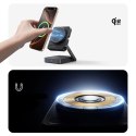 Ładowarka bezprzewodowa Baseus PicoGo AF21 3w1 Qi2.2 35W z kablem USB-C 1m - czarna