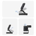 Ładowarka bezprzewodowa Baseus PicoGo AF21 3w1 Qi2.2 35W z kablem USB-C 1m - czarna