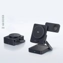 Ładowarka bezprzewodowa Baseus PicoGo AF21 3w1 Qi2.2 35W z zasilaczem EU 45W i kablem USB-C 1m - czarna
