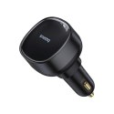 Ładowarka samochodowa Baseus Enjoyment Pro 55W USB-A ze zwijanym kablem Lightning - czarna