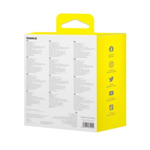 Listwa zasilająca Baseus PowerCombo Cube 30W 3xAC 2xUSB-A 2xUSB-C 1,5m - czarny