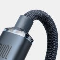 Kabel Baseus CAJY000605 USB-C - USB-C PD 100W 5A 480Mb/s 1,2m - fioletowy