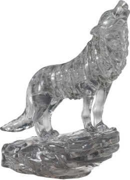 Crystal Puzzle - Wilk (czarny)