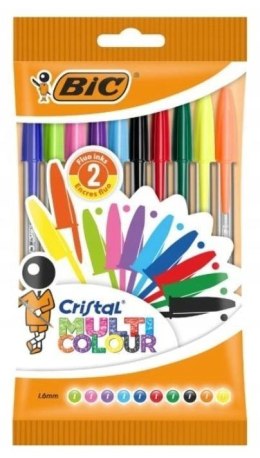 Długopis Cristal Multicolour 10szt