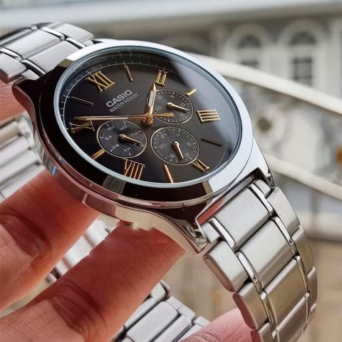 ZEGAREK MĘSKI CASIO MTP-V300D-1A2 + BOX