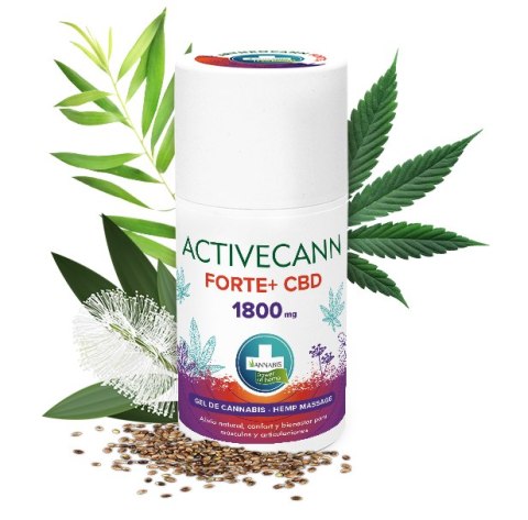 Żel konopny ActiveCann Forte+ 1800 MG CBD - 90 ml - Annabis