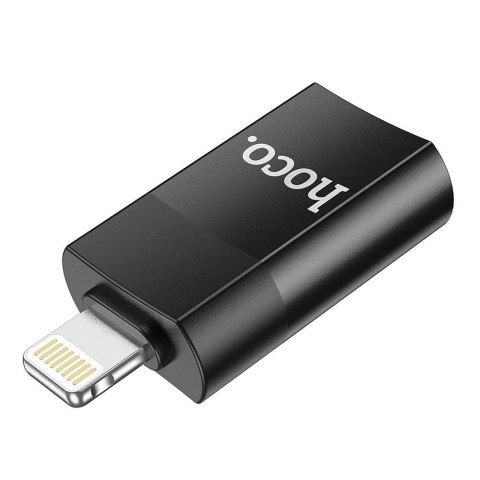 Adapter OTG USB A do Lightning Hoco UA17 czarny