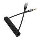 Kabel AUX Jack 3,5 mm do Lightning Hoco 1,5 m UPA33A czarny