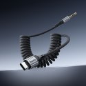 Kabel AUX Jack 3,5 mm do USB C Hoco 1,5 m UPA33B czarny