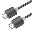 Kabel HDMI do HDMI Hoco ver. 2.0 4K/60Hz 2 m US08 czarny