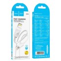 Kabel USB A do Lightning Hoco 2,4A 1 m X114 biały