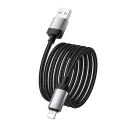 Kabel USB A do Lightning Hoco 2,4A 1 m X117 czarny