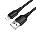 Kabel USB A do Lightning Hoco 2,4A 1 m X120 czarny