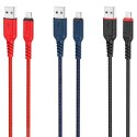 Kabel USB A do Lightning Hoco 2,4A 3 m X59 czarny
