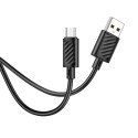 Kabel USB A do Micro USB Hoco 2,4A 1 m X88 czarny