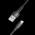 Kabel USB A do Typ C VEGER PD 5A 25W AC03 1,2 m czarny