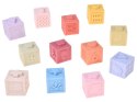 Gumowe klocki - miękkie, sensoryczne, pastelowe 12szt. ZA6635