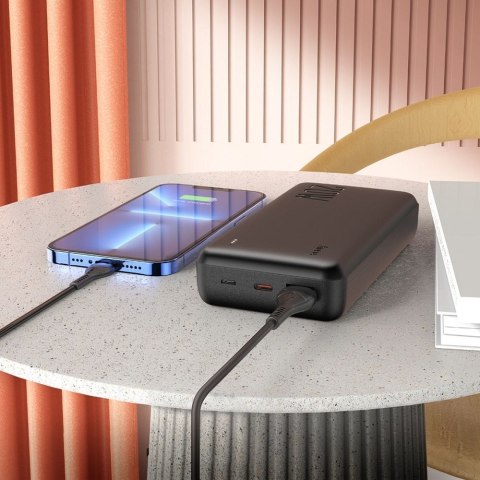 HOCO powerbank 20 000 mAh PD QC3.0 3A 20W J87A czarny