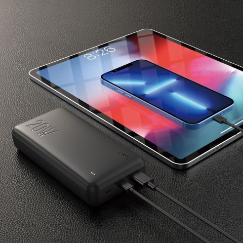 HOCO powerbank 20 000 mAh PD QC3.0 3A 20W J87A czarny