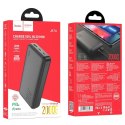 HOCO powerbank 20 000 mAh PD QC3.0 3A 20W J87A czarny