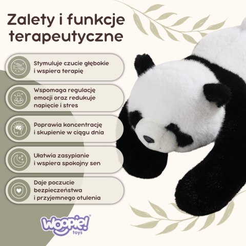 WOOPIE Panda Terapeutyczna Obciążeniowa Pluszak 1kg
